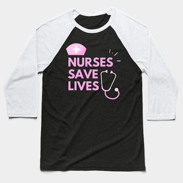 Nursing T-Shirt Baseball T-Shirt by Dog & Rooster